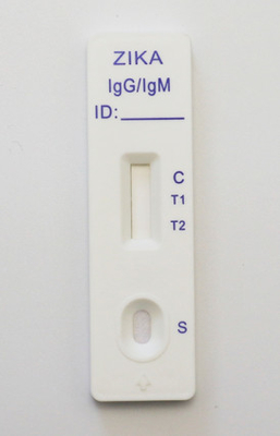 Zika Igg/Igm Drehtransformator-Infektionskrankheits-schnelle Test-Ausrüstungs-Karte