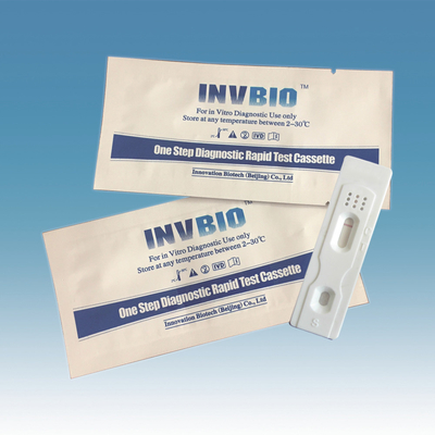 Ergiebigkeits-Ovulations-Kommandogerät-Ausrüstungs-Eigendiagnostik eine schnelle Test-Kassette Schritt Opks