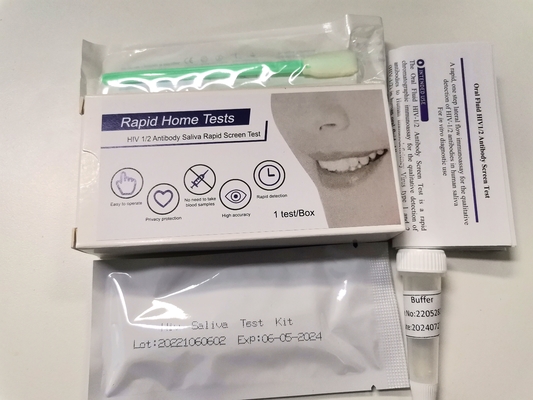 Vorspeichel Hiv schneller Antikörper der Test-Ausrüstungs-Hiv-1/2
