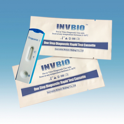 Herztroponin MI Ctni des Myokardinfarkt-1.0ng/Ml ich schneller Test Kit Invbio