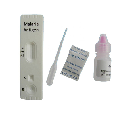 Blut tropische Krankheits-schnelles Diagnosetest-Kit Malaria Rdt Antibodies Pvs/PF