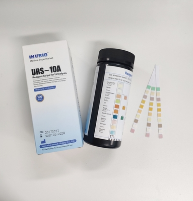 Normale schnelle FSC-Harnuntersuchungs-Ölmessstab-Tests für Protein-Leukozyten der Dichte-Glukose-pH