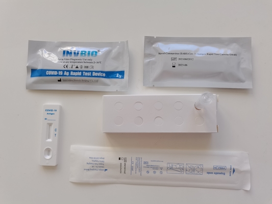 schneller Covid Test Kit With Germany Bfarm 1pcs/Box Invbio zu Hause