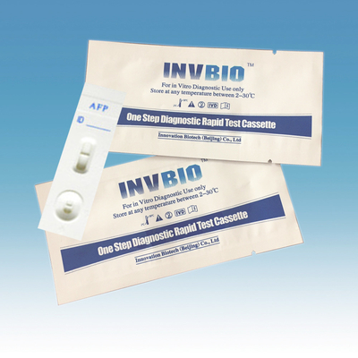 1 Blut-schnelle Streifen-Kassette Schritt-Alpha Fetoprotein Tumor Markers Tests Afp