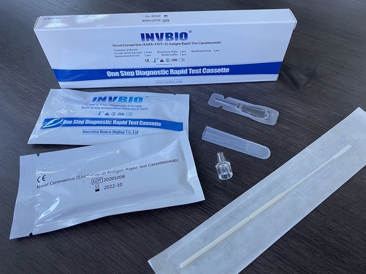 98% Genauigkeit Covid-19 Antigen Rapid Test Ce Genehmigt für den Heimgebrauch