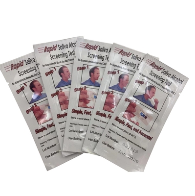 25 Strips/Box Speichel-Alkohol-Teststreifen zu Hause