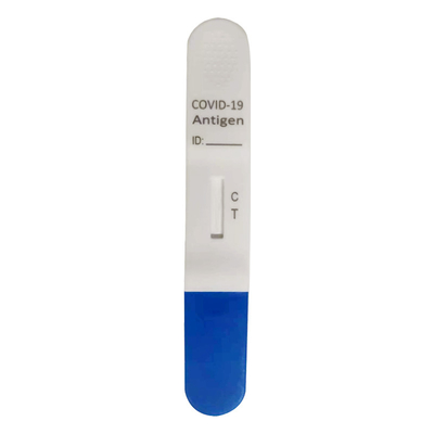 Ein Speichel-Lutscher-Test der Schritt-Mundzu hause Antigen-Test-Ausrüstungs-SARS-CoV-2