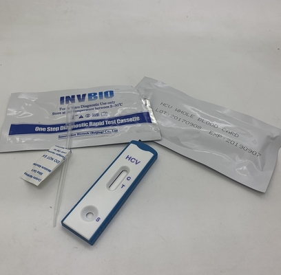 Anti-Hcv-Infektionskrankheits-schnelles Test-Ausrüstungs-Kassetten-Gerät 25pcs/Box