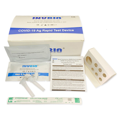 Eine Schritt Covid 19 Antigen-Test-Ausgangs-Kit Saliva Antigen Rapid Test-Kassette AG schnelle