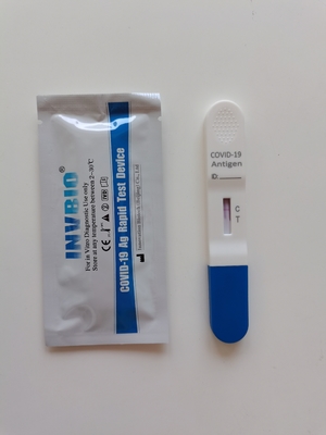 95,6% Pförtner-schneller Test Kit Card Format des Empfindlichkeits-Antigen-H