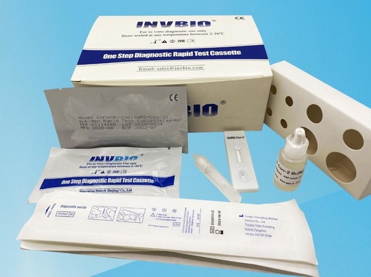 Antigen-schnelle Test-Kassette Covid 19 Coronavirus Rtk und Speichel-Lutscher-Test