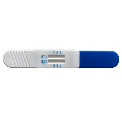 6 Panel Drogentest Oral Test Mehrfach Drogenmissbrauch Speichel Test Kit 98% Genauigkeit
