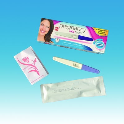 Schnelle Lieferung Plastik-Hcg-Test-Mittelstrahl für Schwangerschaftstest