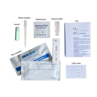 Ce Mark Anemia Home Test Kit Selbsttest Serum Ferritin Blut