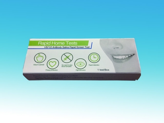 Schnelle Plastikgenauigkeit Hiv-Test-Kit Home Uses 99%