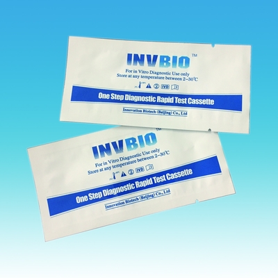 99% Genauigkeit Schnelltestkits für Infektionskrankheiten Vollblut-Tri-Line-HIV-Kassette