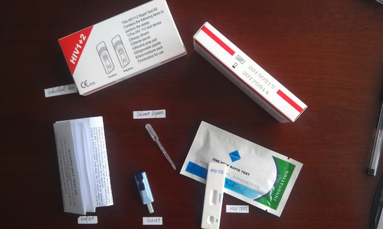 Infektionskrankheiten HIV-Selbsttest-Kit Heimgebrauch Vollblut Hohe Genauigkeit