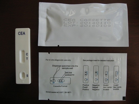 Medizinisches diagnostisches Karzinom-Embryonal-Antigen-Test-Blut zu Hause Kit