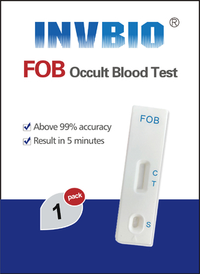 Invbio Eine Option Fobt Test Stuhlversteckung Verstecktes Blut im Stuhl