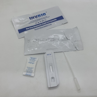 Antikörper-Vollblut-Infektions-Soem-Verpacken hoher Schritt-schnelles Test-Kit Aidss der Empfindlichkeits-eine/Hiv 1/2