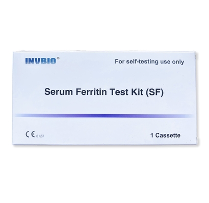 Benutzen Sie schnelles nach Hause Versuchseinrichtungen 99,2% Ferritin-Blut-Diagnosen-Serum-Eisen-Niveau im menschlichen Körper