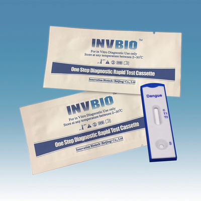 Kassetten-Soem-Verpackung Dengue-Fieber-Virus-Infektionskrankheits-schnelle Test-Ausrüstungs-Antikörper Igg Igm