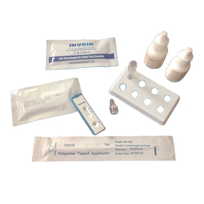 Sexuelle Gesundheit ein Test-Kit Chlamydia Trachomatis Infection Antigen-Putzlappen Schritt Invbio Geschlechtskrankheit schneller
