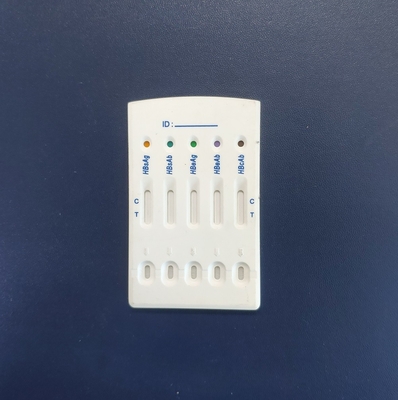 Diagnose von HBV-Infektion, die Test-der Ausrüstungs-5 Virus der Hepatitis-B schnelles Platten-der Hepatitis-B aussortiert