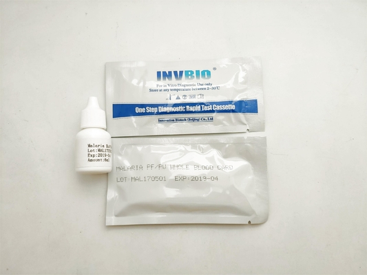 Malaria-schnelle Antigen-Test-Kassetten-Vollblut Pv/PF 25