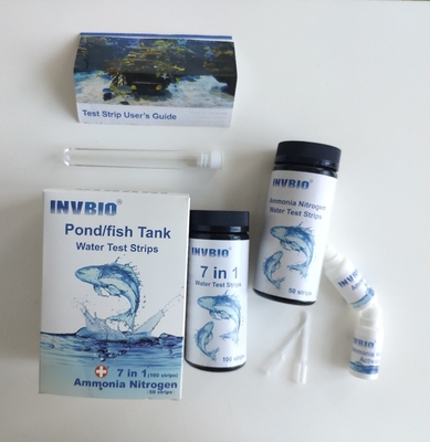 Aquarium-Wasserprobe FSC Invbio streift Ammoniak-Nitrat-Aquariums-Führungs-Test ab