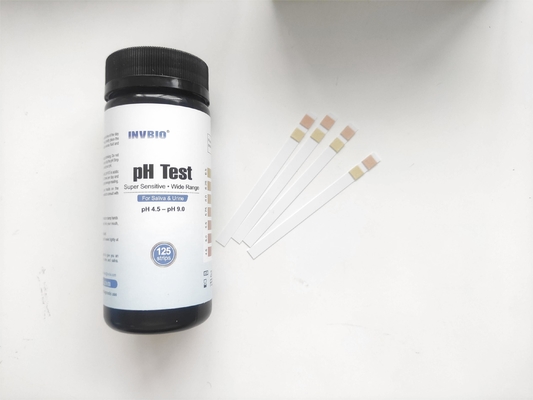 Papierstreifen des Urin-und Speichel-Test-100pcs pH zum Versuchskörper pH