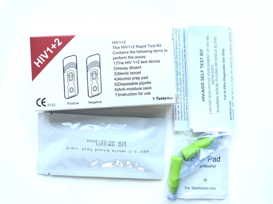 Nach Hause 25 schnelle Test-Ausrüstungen PC Hiv für Infektionskrankheits-Behandlung