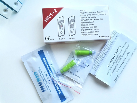Soem 40pcs schnelle Test-Ausrüstungen Hiv eine Schritt-medizinische Diagnose für menschliches
