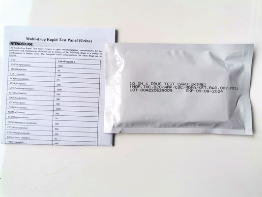 Einfache zu Hause 5 Platten-sofortige Drogen-Test-Ausrüstungen FDA-gebilligt