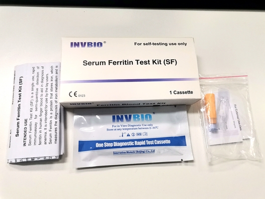 Selbsttesttest/Kasten der ferritin-quantitativer schneller hohen Genauigkeits-1