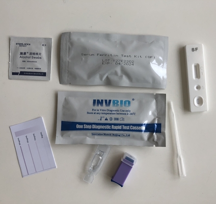 Invbio-Cer-Selbstprüfungsanämie-Test Kit Serum Ferritin Levels Rapid zu Hause