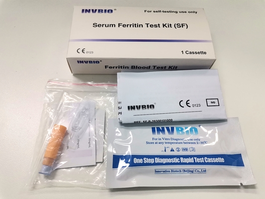 Ferritin-schnelle quantitative Blutprobe mit CER zu Hause