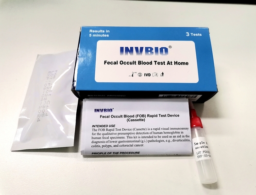 Test Kit Home Testing des hohe Genauigkeits-schneller 4.0mm fäkaler okkulten Bluts