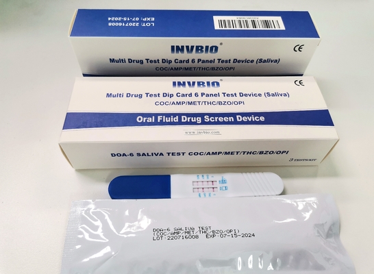 6 Platten-direkte Speichel-Drogen-Prüfungsausrüstung CER FDA-gebilligt