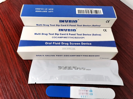 CER INVBIO Drogenmissbrauch-Test Kit Identify Health
