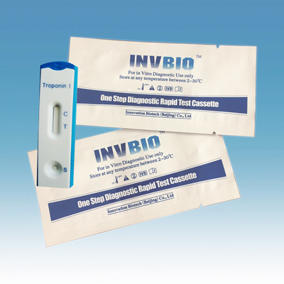 Herztroponin MI Ctni des Myokardinfarkt-1.0ng/Ml ich schneller Test Kit Invbio