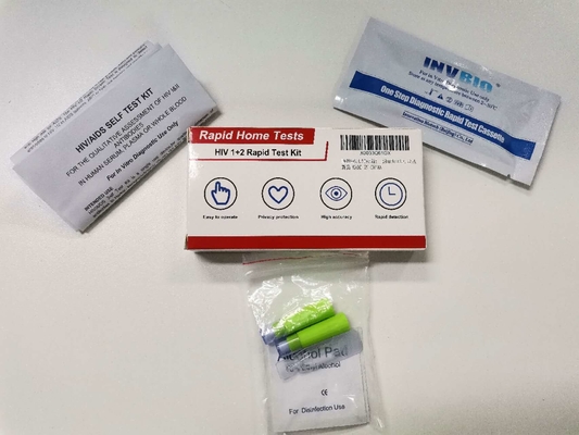 Vollblut 25pcs Diagnoseschnelle Test-Ausrüstungs-Hauptgebrauchs-Selbsttest hiv
