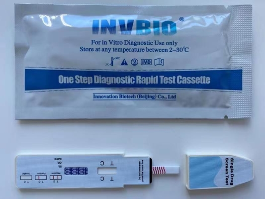 Einzelne Platten-Marihuana-/Thc-Speichel-Drogen-Test-private Selbstdiagnose