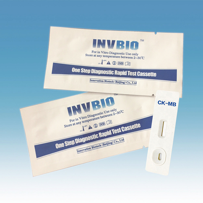 CK-Bandmitte-schnelles Kreatin-Kinase-Bandmitte-Versuchseinrichtungen-Vollblut-Serum-Plasma-qualitativer Diagnosen-Test
