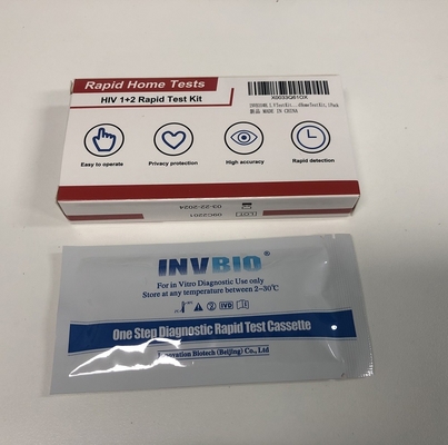 Schneller Finger-Stichel bestimmen Geschlechtskrankheit schnelle Hiv-Blutprobe Kit Ce Iso Certificate