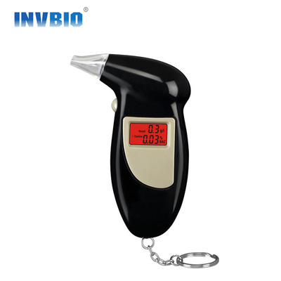 Alkohol Polizeiwagen-Digital Bactrack Breathalyzer-Schlüsselkette mit alkalischer Batterie