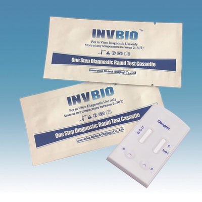 Tropischer Krankheits-Dengue-Fieber Test Kit Igg Igm Ns 1 Antigen-Blut-Duo-Karten-Test