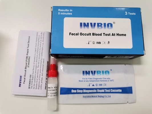 Schneller Diagnose Test Kit Home Use des Schritt-fäkaler okkulten Bluts