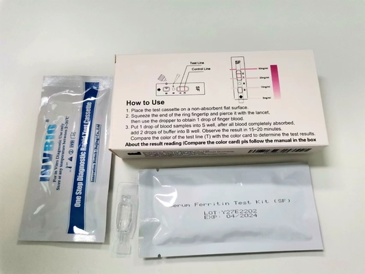 Früherkennungs-Serum Ferritin-Test Kit Rapid Diagnostic Device