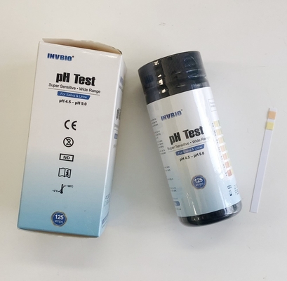 4.5 bis 9.0 Säuregehalt und Alkalinität Speichel Ph-Teststreifen